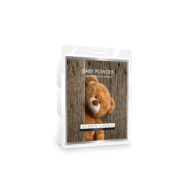 Babypuderwachs Classic Kerze