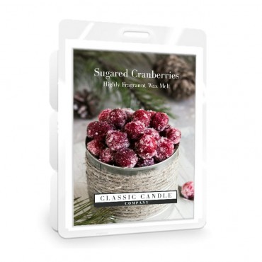 Gezuckerte Preiselbeeren Klassisches Kerzenwachs
