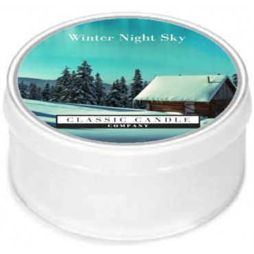 Tageslicht Kerze Winter`s Night Sky Classic Kerze