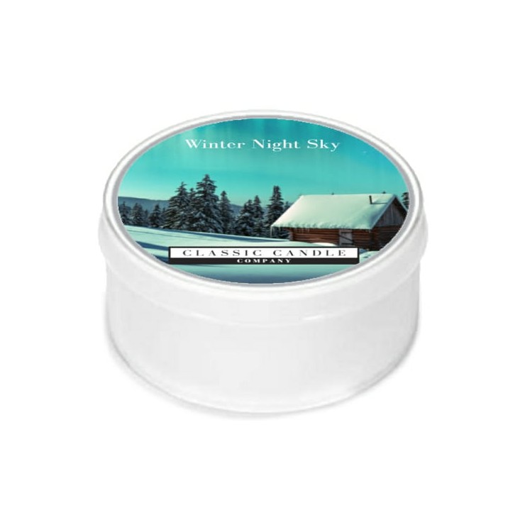 Tageslicht Kerze Winter`s Night Sky Classic Kerze