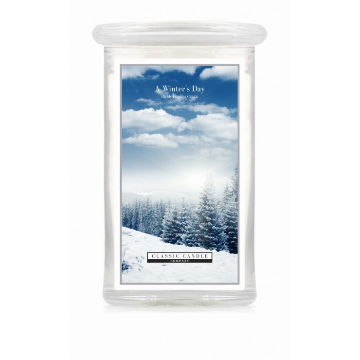 Große A Winter`s Day Classic Kerze