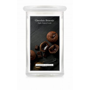Große Schokolade Brownie Classic Kerze