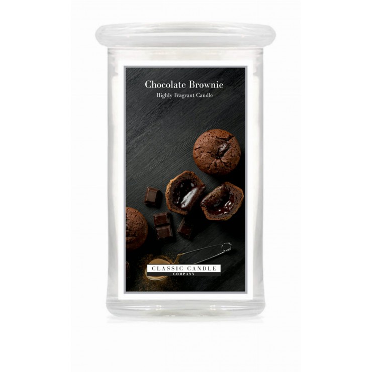 Große Schokolade Brownie Classic Kerze Große Schokolade Brownie Classic Kerze
