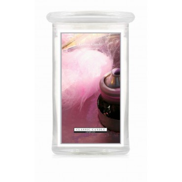Große Zuckerwatte Classic Kerze
