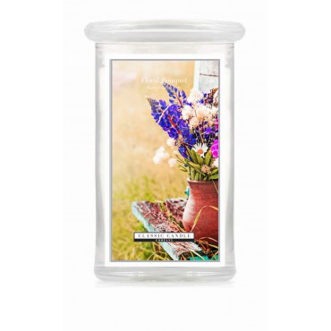 Großer Blumenstrauß Klassische Kerze