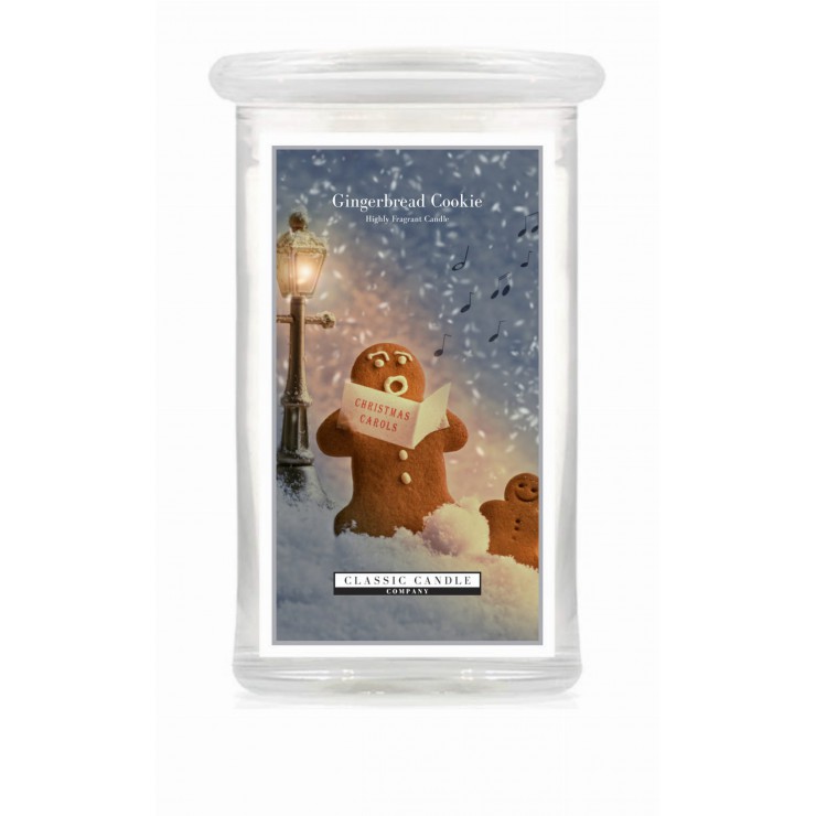 Große Lebkuchen Cookie Classic Kerze