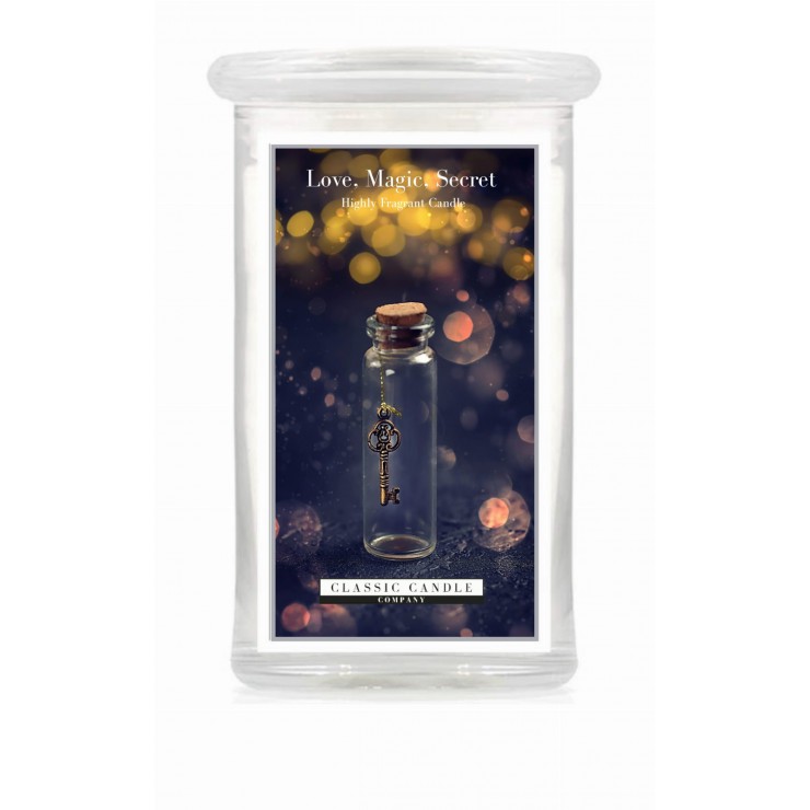 Große Love Magic Secret Classic Kerze