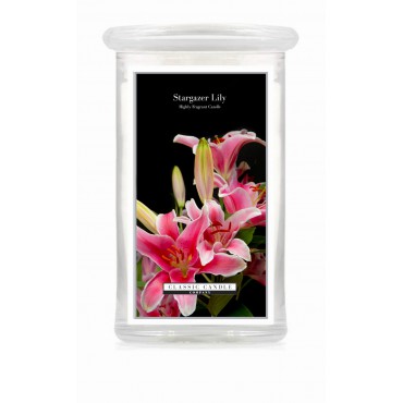 Große Stargazer Lily Classic Kerze