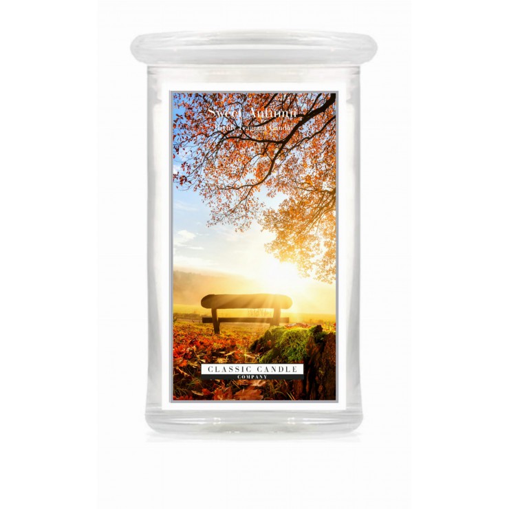 Große Sweet Autumn Classic Kerze