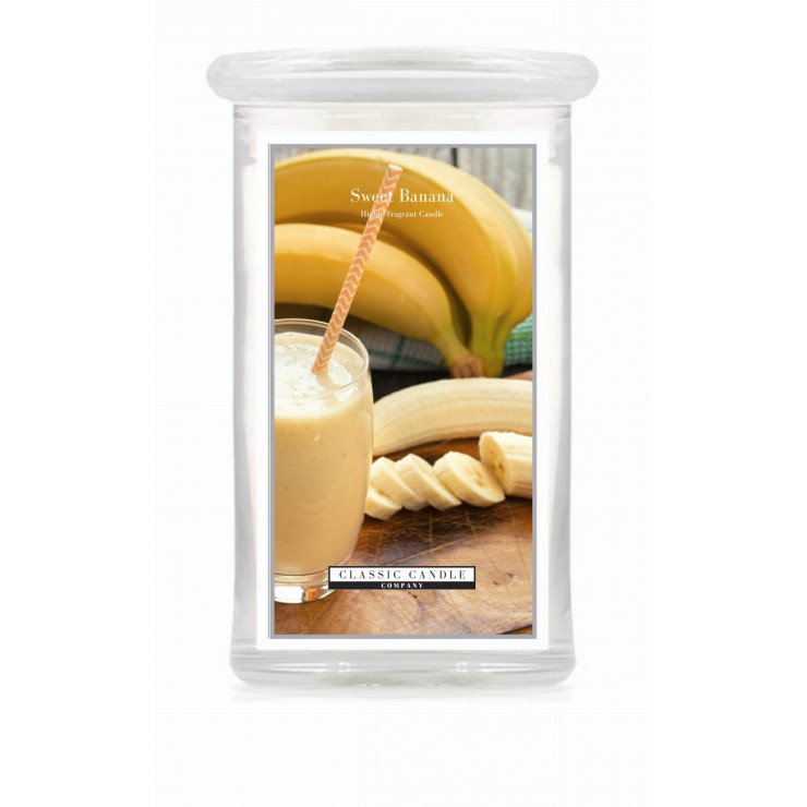 Große Kerze Sweet Banana Classic