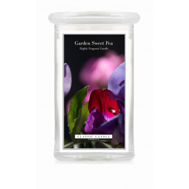 Große Sweet Pea Classic Kerze