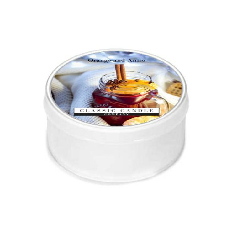 Tageslichtkerze Orange Anis Classic Kerze