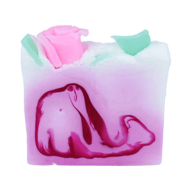 Kuss von einer Rose Bomb Cosmetics Glyzerinseife