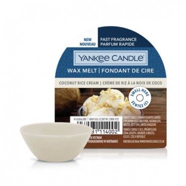 Yankee Kerze Kokosnuss-Reis-Creme-Wachs