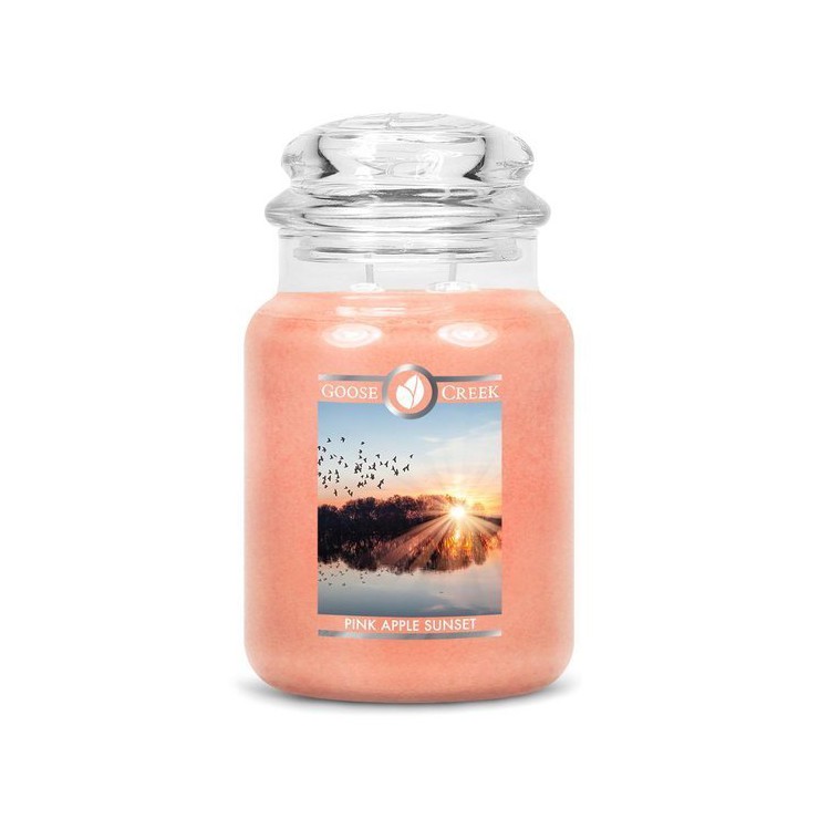 Große Pink Apple Sunset Goose Creek Kerze Große Pink Apple Sunset Goose Creek Kerze