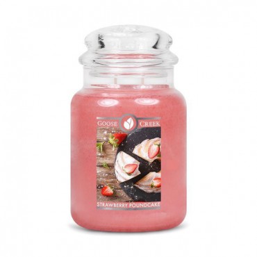 Goose Creek Candle große Strawberry Poundcake Kerze