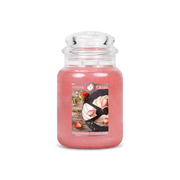 Goose Creek Candle große Strawberry Poundcake Kerze