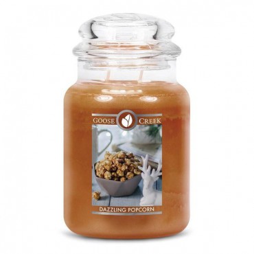 Große Dazzling Popcorn Goose Creek Kerze