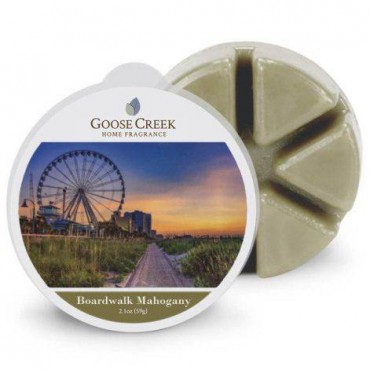 Boardwalk Mahogany Duftwachs von Goose Creek Candle