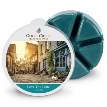 Liebe dich Latte Goose Creek Kerze Duft Wachs