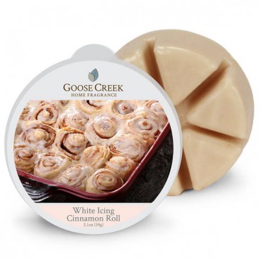 White Icing Cinnamon Roll Creek Duftkerze Wachs