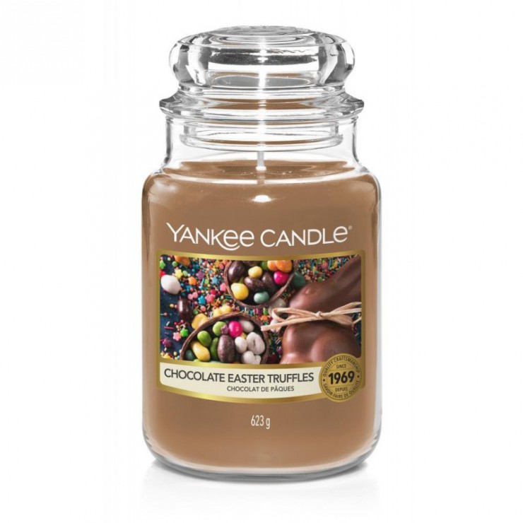 Große Kerze Chocolate Easter Truffles von Yankee Candle Große Kerze Chocolate Easter Truffles von Yankee Candle