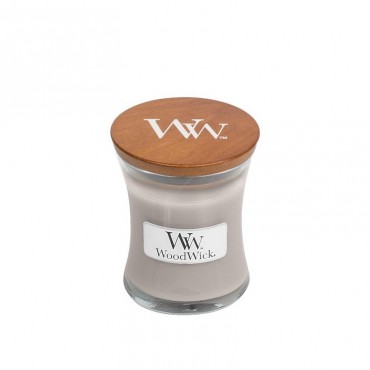 Kleine Warm Wool Woodwick Kerze