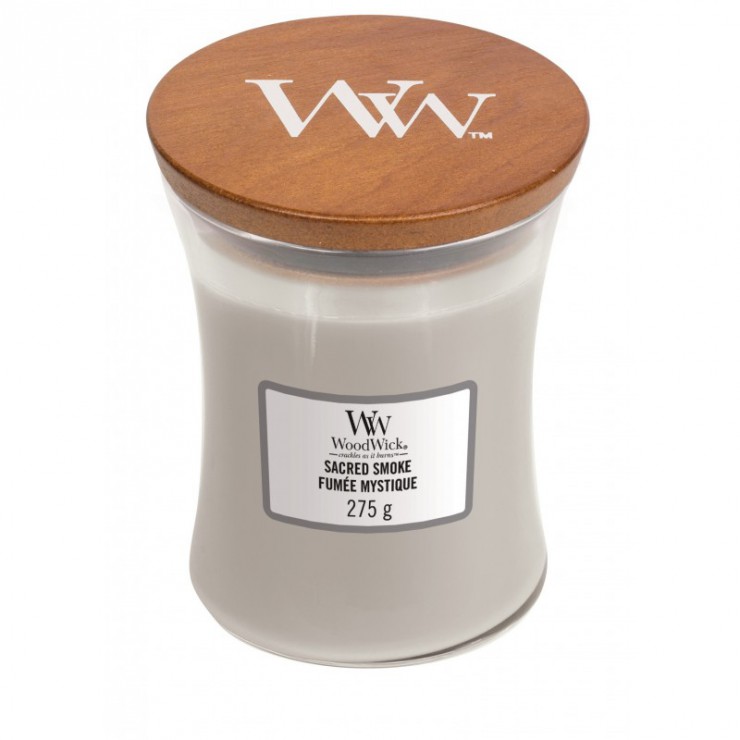 Medium Sacred Smoke Woodwick Kerze