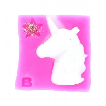 Rosa Einhorn-Duftwachs Bomb Cosmetics