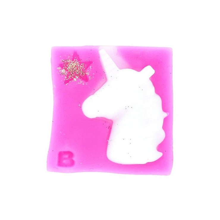 Rosa Einhorn-Duftwachs Bomb Cosmetics
