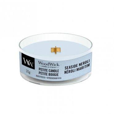 Petite Seaside Neroli WoodWick Kerze