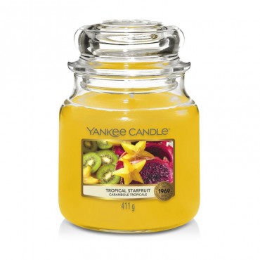 Medium Tropical Starfruit Yankee Kerze