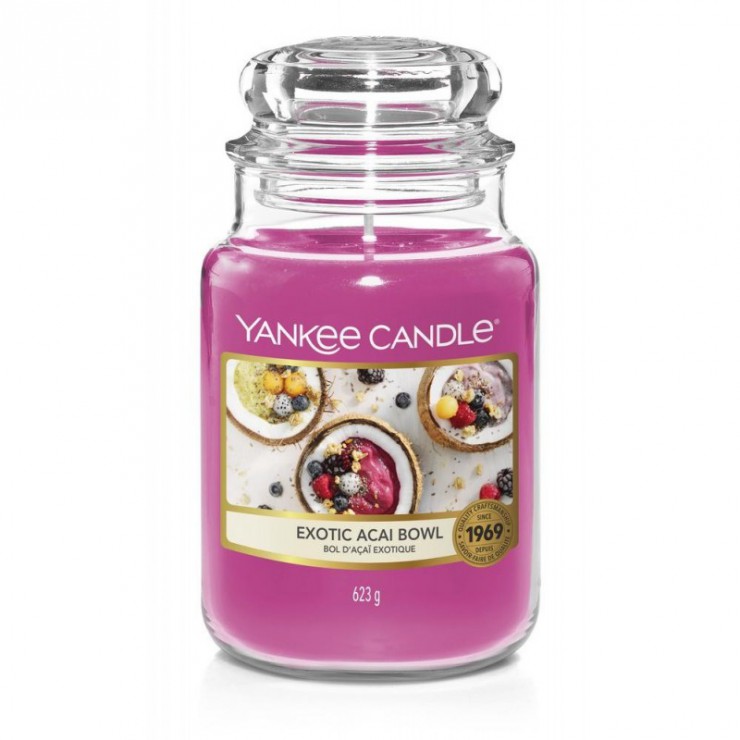 Große Exotic Acai Bowl Kerze von Yankee Candle