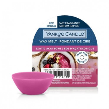 Yankee Kerze Exotic Acai Schale Wachs