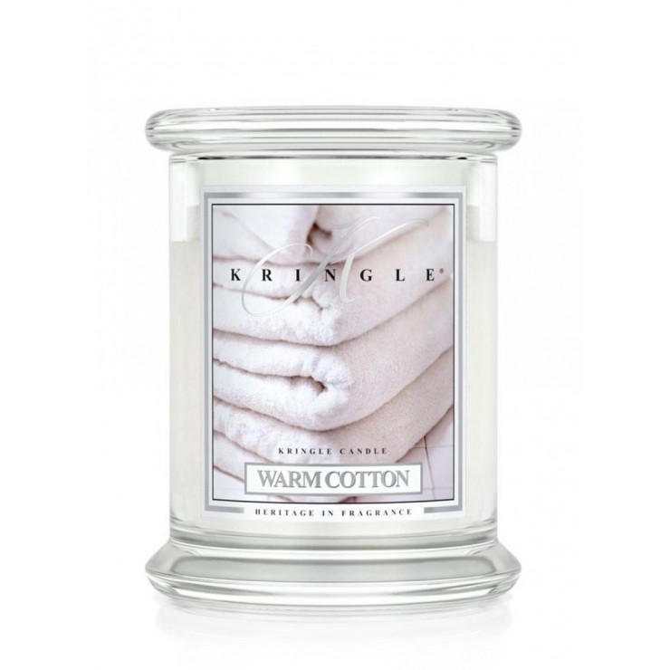 Medium Warm Cotton Kringle Kerze
