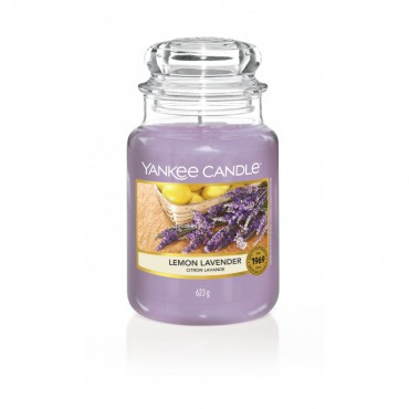 Große Yankee-Kerze Zitrone-Lavendel