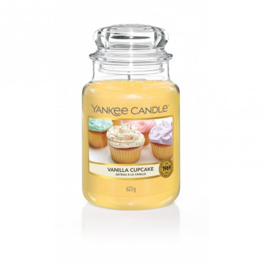 Große Vanille Cupcake Yankee Kerze
