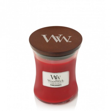 Mittelgroße Granatapfel Woodwick Kerze