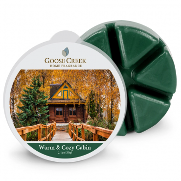 Warm & Cozy Cabin Duftwachs von Goose Creek Candle