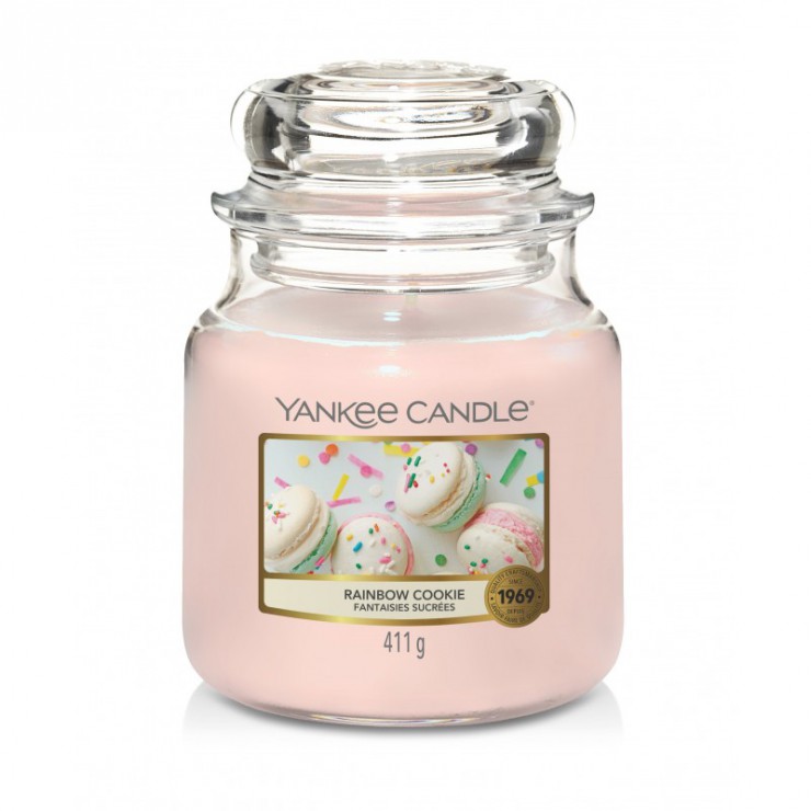 Medium Rainbow Cookie Kerze von Yankee Candle