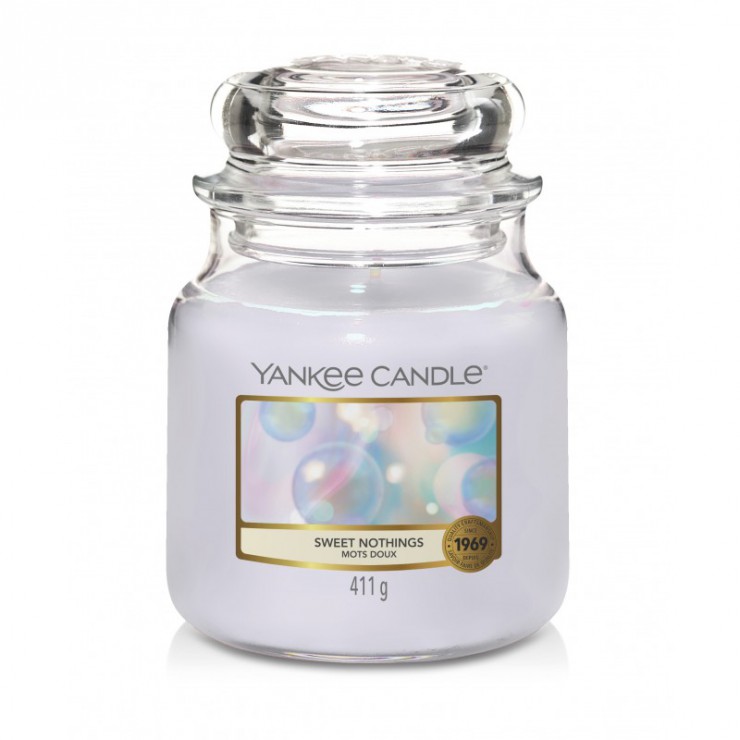 Sweet Nothings Yankee Candle mittelgroße Kerze