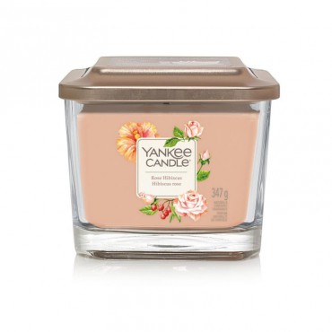 Elevation mittel Rose Hibiskus Kerze Yankee Candle