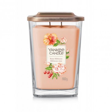 Elevation große Rose Hibiskus Kerze Yankee Candle