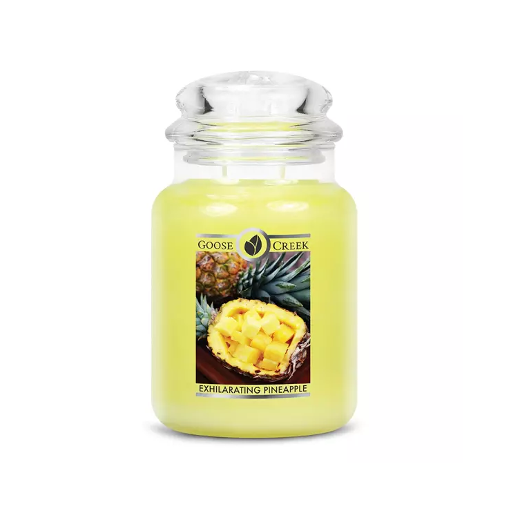 Große berauschende Ananas Goose Creek Kerze