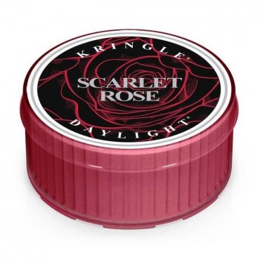 Scarlet Rose Kringle Kerze