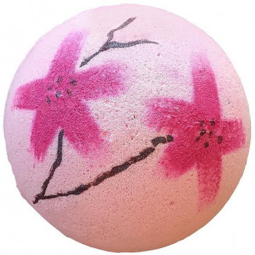 Cherry Blossom Bomb Cosmetics Badekugel