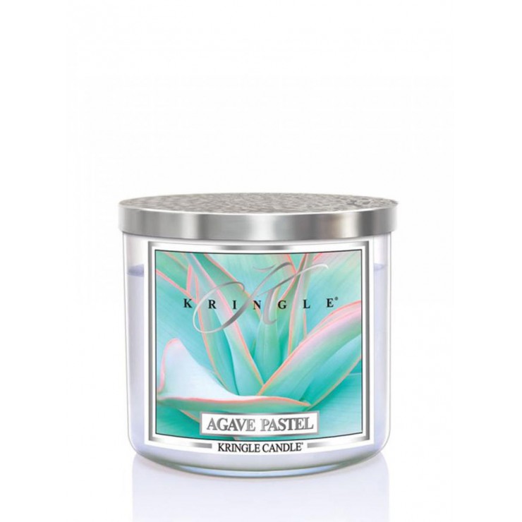 Becher Agave Pastell Kringle Kerze