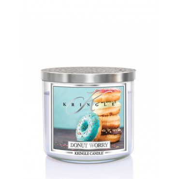 Becher Donut Sorgenkringel Kerze