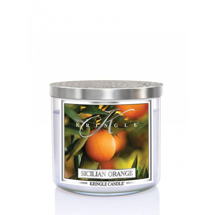 Becher Sizilianische Orange Kringle Kerze Becher Sizilianische Orange Kringle Kerze