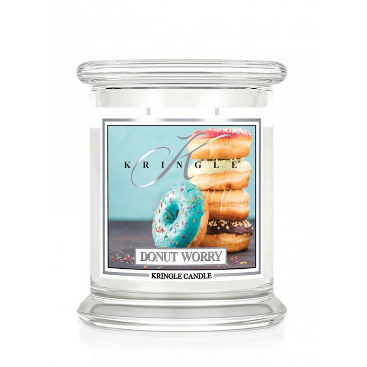 Medium Donut Worry Kringle Kerze